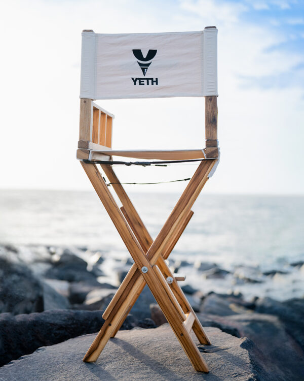 Silla de Director de Cine - Fotografia de producto - en playa--- - YETH STUDIO Silla de director